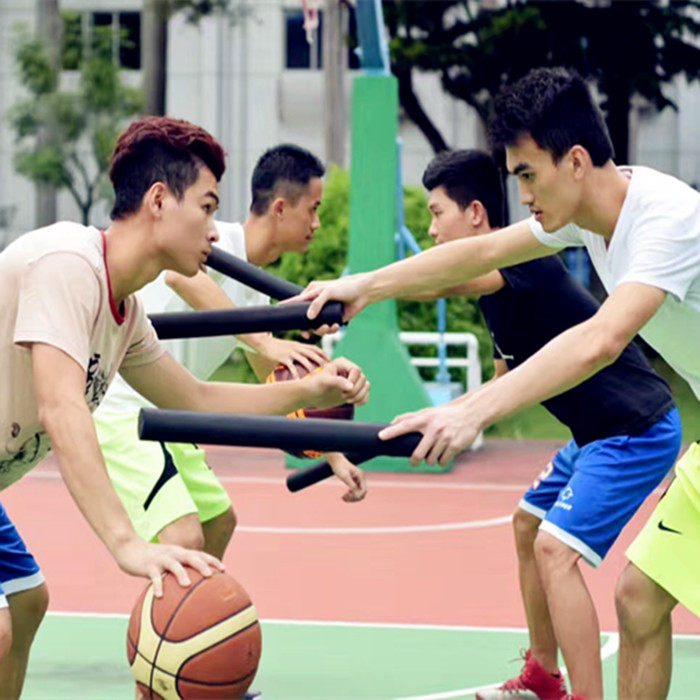 Basketball training equipment high pressure sponge against stick interference equipment defensive cover soft stick training camp equipment