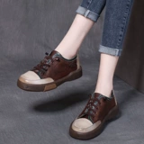 Туфли в английском стиле, кроссовки, повседневная обувь, коллекция 2021, тренд сезона, в британском стиле, из натуральной кожи, мягкая подошва