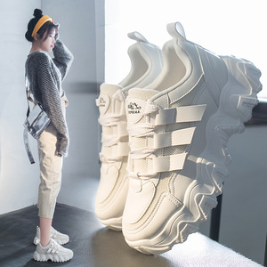 老爹鞋女ins潮2020秋新款厚底休闲鞋