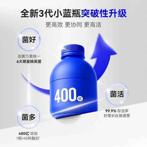 Wanyilan Wonderlab Small Blue Bottle Probiotic B420.