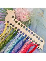 Learn to classify and convenient wooden winding board cable organizer rope hollowing craft winding finishing board gift practical