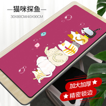 Customized creative oversized mouse pad thick shortcut key book ins Wind cute cartoon office Game e-sports desktop customized cloth mat