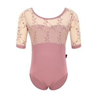 Кожаный розовый