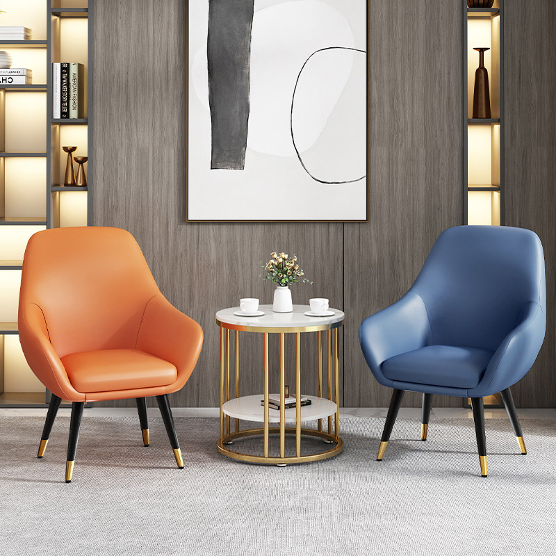 Balcony table and chairs combination light extravagant small tea table Leisure mesh red table and chairs Sub-suit Two chairs One table interior minimalist modern