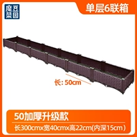 [50 улучшенных утолщений] Однослойные 6 коробок [Листовые овощи и травы]