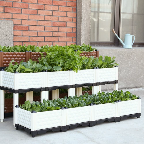 魔豆菜园 30 см тип посадки коробки аксессуары компоненты балконы посадка коробки посадка растительного бассейна верхний цветочный впадина