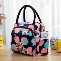 Thickened Waterproof Canvas Lunch Bag Mommy Bag Handbag Small Cloth Bag Hands Carry Lunch Box Bag To Work Womens Bag Mom Bag