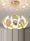 Restaurant Chandelier 2026 New Model Modern Simple Creative Personality Bar Table Lamp Light Luxury High-End Living Room Bedroom Chandelier