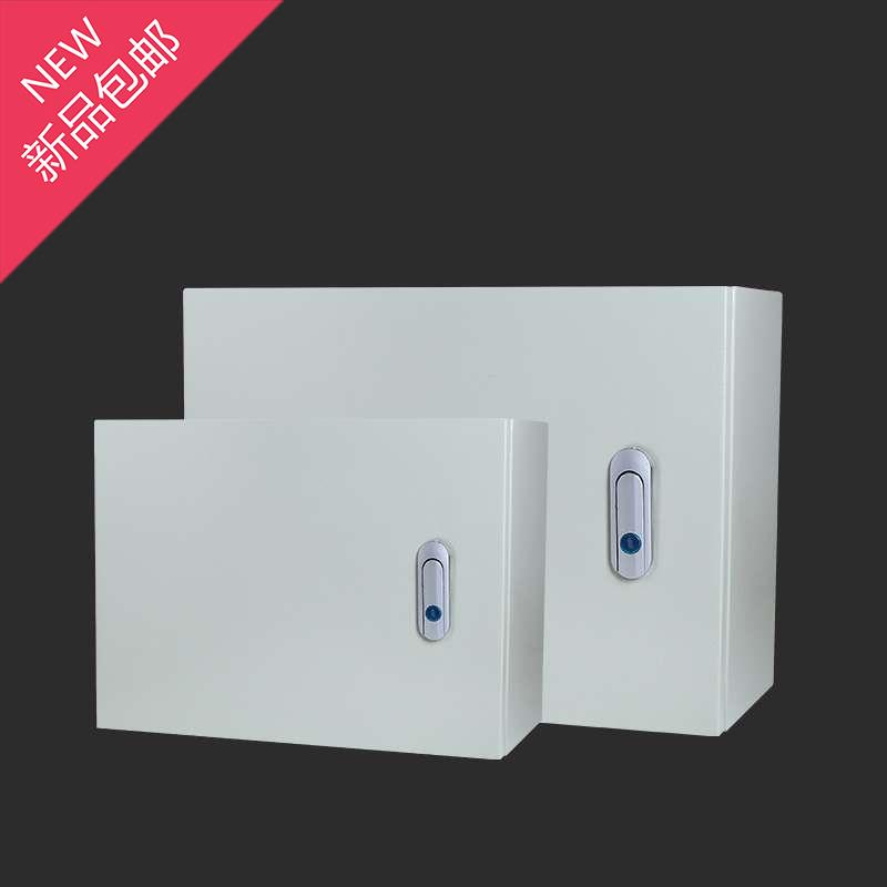 Indoor Ming dress f wall-mounted base box distribution cabinet distribution cabinet 400 * 300 * 200 horizontal box 1 2 thick