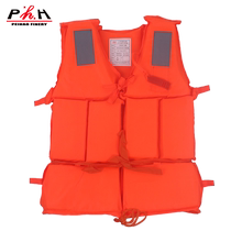 Life Jacket Adult Fishing Professional Portable Adult Male On-board Swimming Oxford Children Great Buoyancy Vest Marine