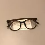 Каштановые коричневые очки женский вдохновляемый женский анти -легочный светлый светлый зеркало Супер светло