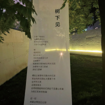 Concert decoration semi-permeable gauze outdoor forest-style hanging cloth under the tree with stage curtain pastoral lawn photo arrangement