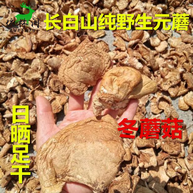 Half a pound of mushroom frozen mushroom winter mushroom wild mountain goods Northeast Changbai Mountain specialty soup stewed dried chicken goods