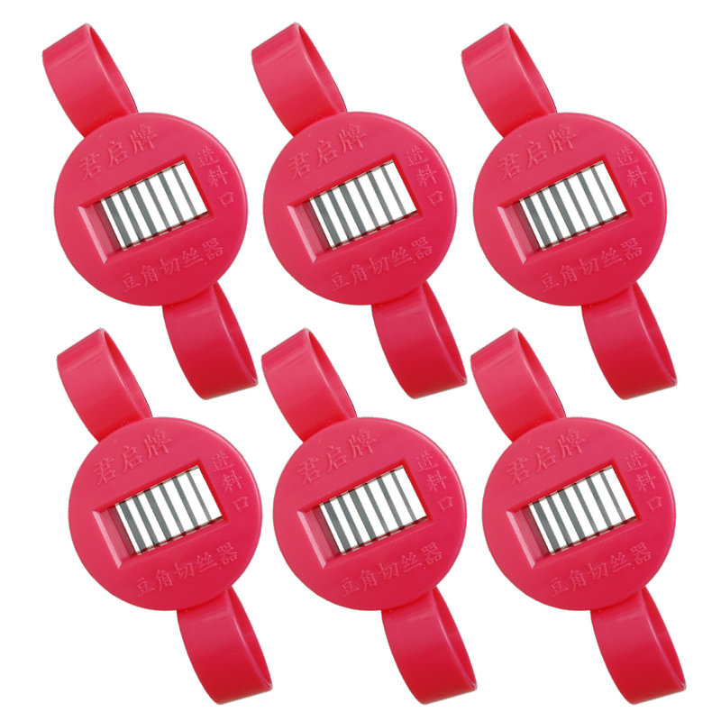 Six Bean CuttersBeans Cutter cut Bean artifact household free shipping multi-function Vegetable cutter green beans Cowpea horn Silk cutting artifact