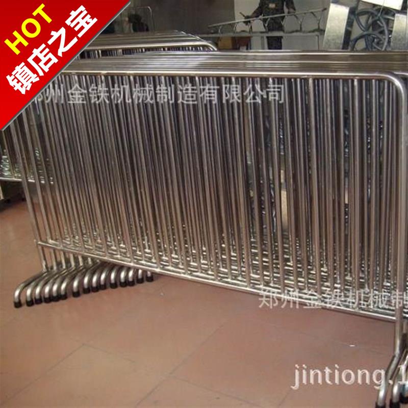 Subway station guardrail square guardrail stainless steel guardrail subway station wide c field guardrail