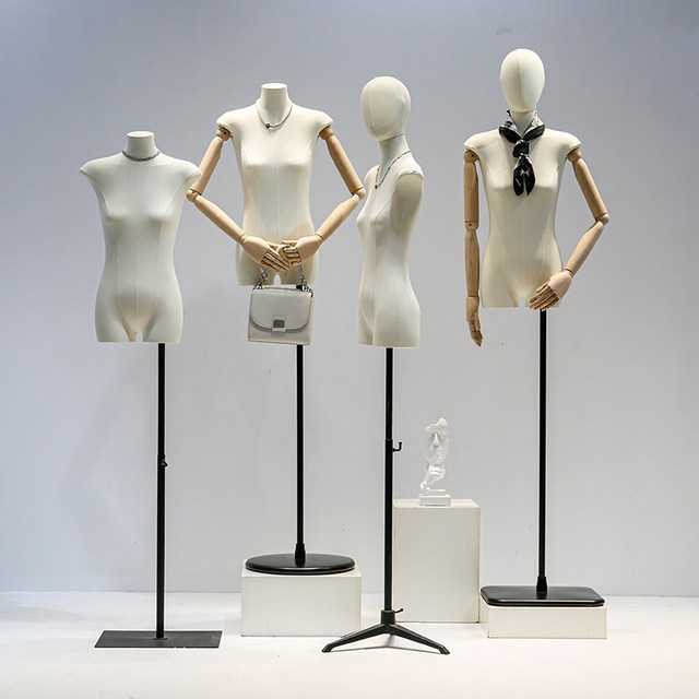 ສະບັບພາສາເກົາຫຼີຂອງຮ້ານຂາຍເສື້ອຜ້າກະທັດຮັດ-fitting ຮູບແບບຫນ້າເອິກແປ props ແມ່ຍິງເຕັມຕົວສະແດງ window ເຄື່ອງນຸ່ງຫົ່ມຂອງແມ່ຍິງ dummy mannequin ສະແດງ stand