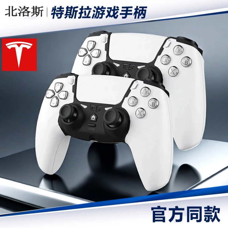 [Long-Lasting Version, Specially Designed for Y/Yl] Tesla Vibrating Bluetooth Game Controller, Overseas Version, Bluetooth Direct Connection