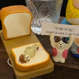 Не хочу безработица милый пахлый кот творческий кот ленивый кронштейн для мобильного телефона Японский рабочий стол. Маленькое украшение