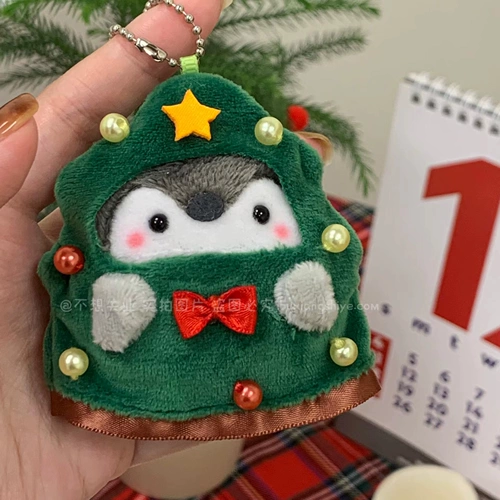 Подвеска, кукла, брелок для влюбленных, пингвин, плюшевая, подарок на день рождения