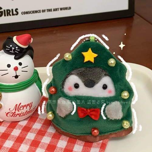 Подвеска, кукла, брелок для влюбленных, пингвин, плюшевая, подарок на день рождения