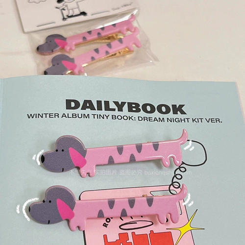 Японская милая креативная заколка для волос, трехмерный универсальный аксессуар для волос, челка