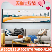 Nordic Style Bedroom Bedhead Painting Childrens House Cartoon Hang Painting Modern Minimalist Sofa Background Wall Painting Banners Mural Paintings