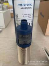 Microsonic液位传感器zws-15 CE QS 优势供应 原厂供应