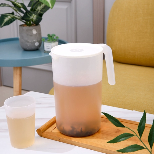 Японский вместительный и большой пластиковый заварочный чайник для домашнего использования, стакан, комплект