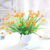 Милан Цветы/Оранжевый