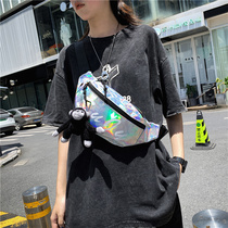 Package Bag 2022 Spring Summer New Products New Wave Small Crowdsourced Satchel Fashion 100 Hitch Chest Bag Casual Purse female Chains