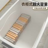 Ящик для хранения, пластиковая вместительная и большая коробка для хранения