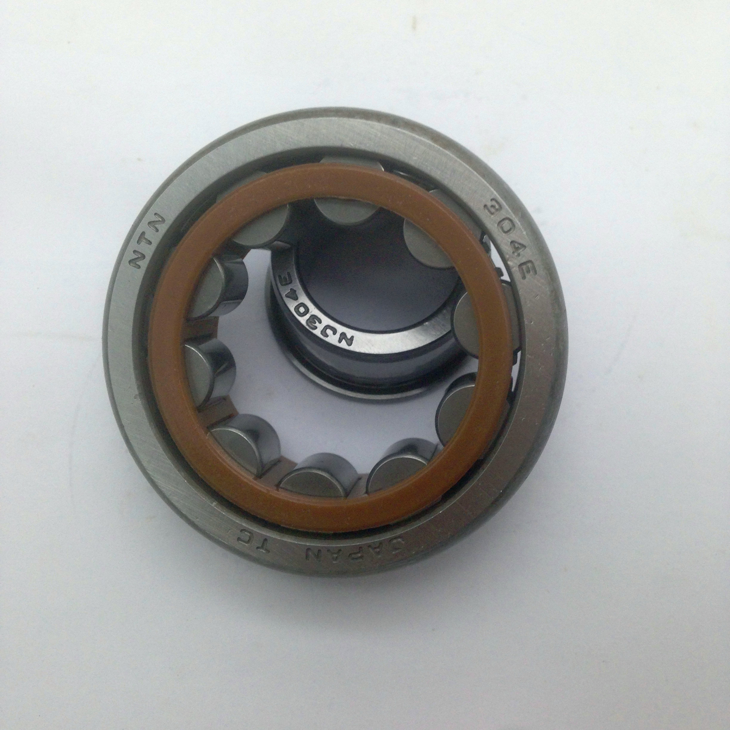 Japan imports NTN cylindrical roller bearings NJ304 NJ206 NJ205 nylon retainer harvester dedicated