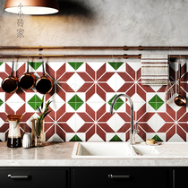 Nordic flower brick garden kitchen wall brick restaurant antique brick bathroom tile toilet floor tile toilet balcony flower