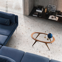 Large particles Nordic imitation Terrazzo living room tiles 600x1200 Dining room anti-slip floor tiles Antique tiles Engineering floor tiles