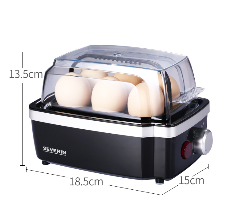 nồi lẩu mini giá rẻ Đức Severin hấp trứng nhà đa năng nồi trứng tự động 6 món mì nhỏ hấp trứng tart máy ăn sáng - Nồi trứng ca nau mi