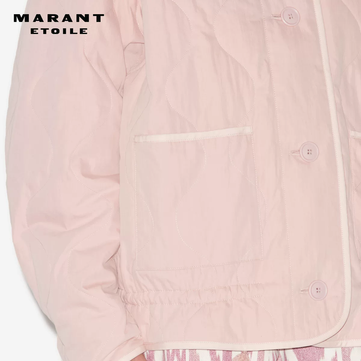 Платье MARANT ETOILEGRETEL модная средняя длина стеганая хлопковая куртка для женщин