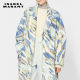 ISABEL MARANT ICLERIE翻领印花气质长款大衣外套女