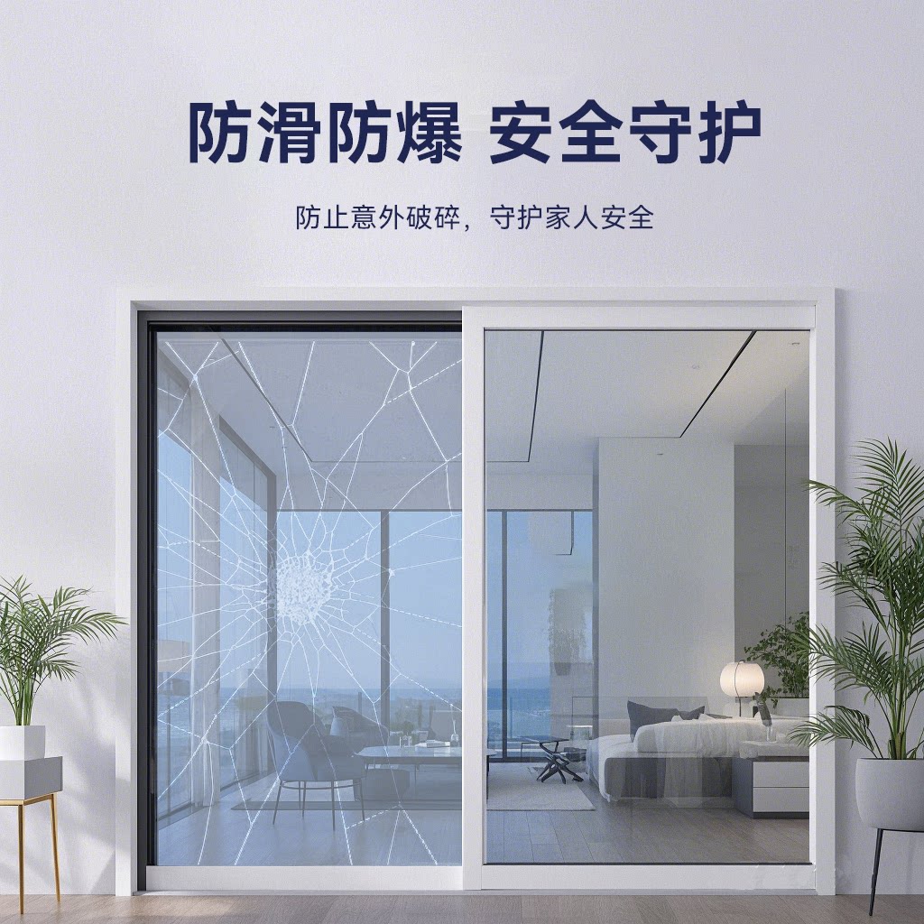 磨砂玻璃贴膜，如何让卫生间浴室既透光又防窥？-玻璃膜/贴-淘宝好物网