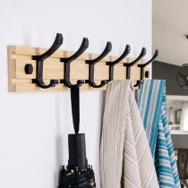 Hanging hanger wall-mounted wall Removable Clothes Hook Row Hook Wall Bedroom Door Rear Free Stiletto Xuanguan Hanging Clothes Hook