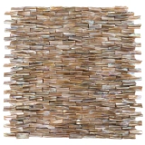 AFSJ Shell Mosaic Bar Barm Acced American сельская крыльца гостиная фоновая фоновая стена туалетная плитка