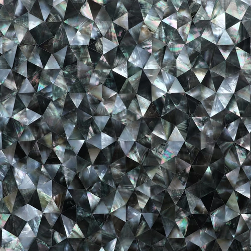 AFSJ Shell Mosaic Maltles Green Black Butterfly Belle Tile Hotel Parcel Bar Фоновая стена индивидуальный размер