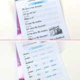 Каллиграфия для школьников, тетрадь, практика для письма, для средней школы, английский