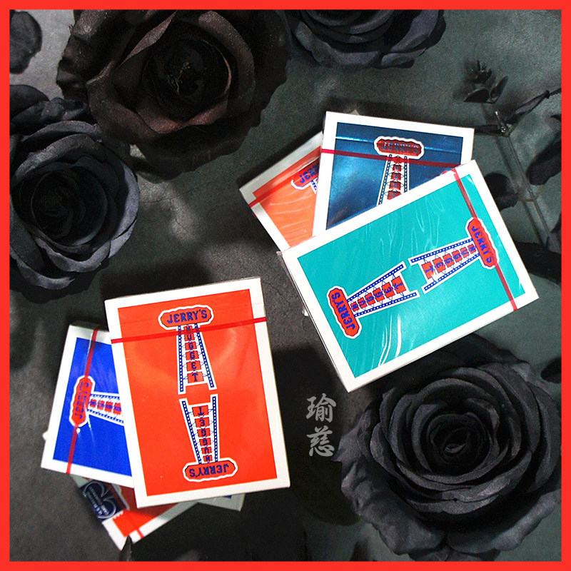 (Yu Ci flower cut) Jerrys Nugget Ladder xtreme two editions of JN collection flower cut solitaire playing cards