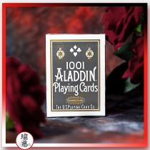  (Yu Ci flower cut)Aladdin Aladdin white flower cut solitaire collection imported playing cards