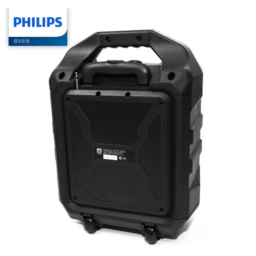 Philips, дорожные колонки, чемодан, уличный микрофон, bluetooth, высокая мощность