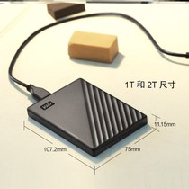 Portable Hard DriveMy Passport 1T 2T 2T 5T USB3 USB3 USB3 0 Black
