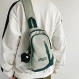 Японская небольшая сумка, нагрудная сумка для отдыха, сумка на одно плечо, универсальная брендовая сумка через плечо, коллекция 2021, в корейском стиле