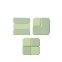 Silicone anti-collision pad door handle door stopper refrigerator buffer wall sticker anti-collision protection pad self-adhesive door stopper door suction