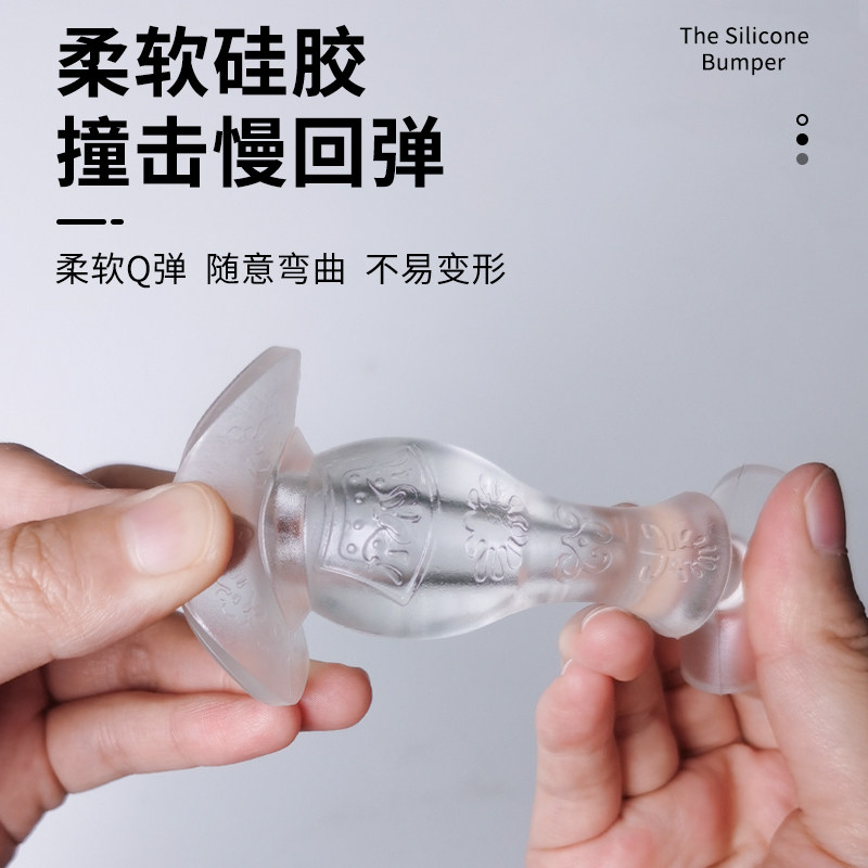 Entrance Door Stopper Silicone Anti-Collision Stickless Creative Safety Door Card Ground Touch Silent Door Stopper Door Stopper 