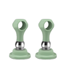 Strong magnetic door stopper silicone door stopper no punching new anti-collision pad door handle bathroom door stopper silent buffer